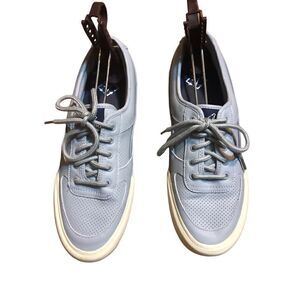 Sperry leather gray slate Topsiders size 11